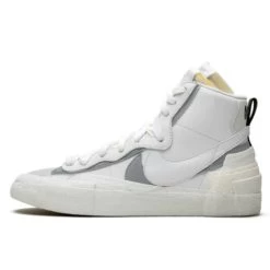 Nike Sacai Blazer High White Grey