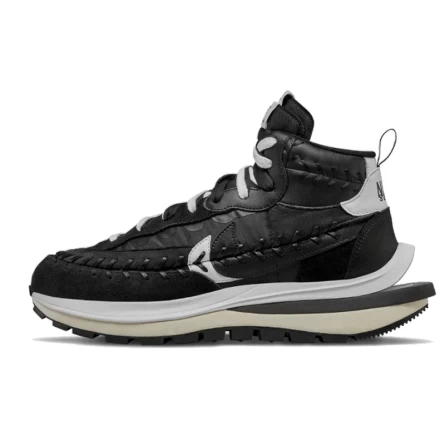 Nike Vaporwaffle Sacai Jean Paul Gaultier Black White 3 Nike Vaporwaffle Sacai Jean Paul Gaultier Black White