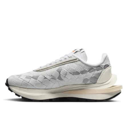 Nike Vaporwaffle Woven Sacai Jean Paul Gaultier White 3 Nike Vaporwaffle Woven Sacai Jean Paul Gaultier White