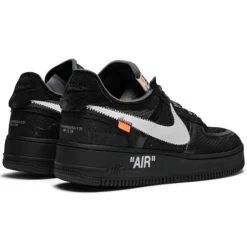 Off-White Air Force 1 Low Black -Urban Sneaker Soldes off white air force 1 low black 2