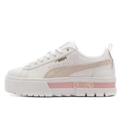 Puma Mayze Leather White Marshmallow
