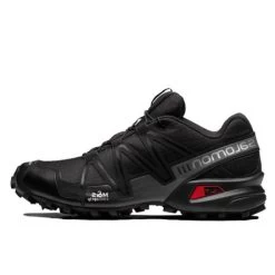 Salomon Speedcross 3 Black Quiet Shade Red
