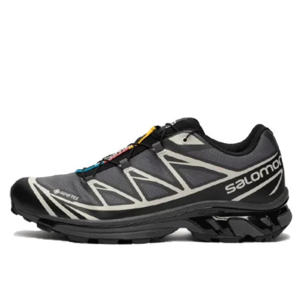 Salomon XT-6 Gore-Tex Black Lunar Roc -Urban Sneaker Soldes salomon xt 6 gore tex black lunar roc