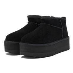 UGG Classic Ultra Mini Platform Black -Urban Sneaker Soldes ugg classic ultra mini platform black 1