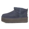 UGG Classic Ultra Mini Platform Boot Eve Blue -Urban Sneaker Soldes ugg classic ultra mini platform boot eve blue