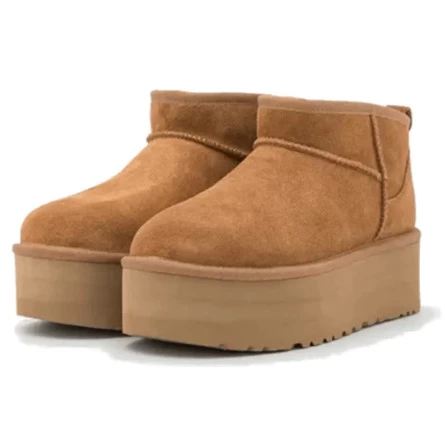 UGG Classic Ultra Mini Platform Chestnut 4 UGG Classic Ultra Mini Platform Chestnut – Image 2