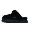 UGG Disquette Slipper Black -Urban Sneaker Soldes ugg disquette slipper black